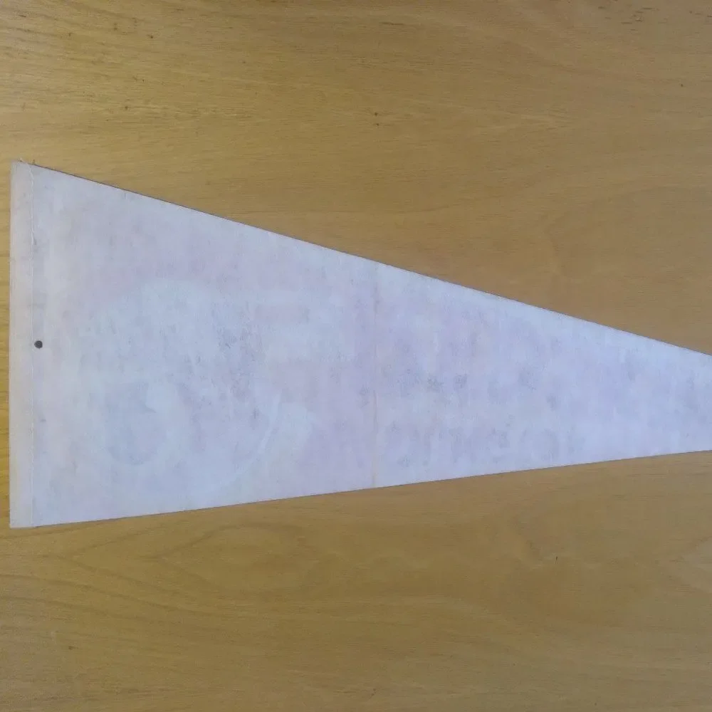 Vintage 60s Washington Redskins NFL Pennant Flag